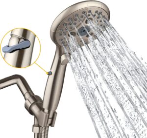 Best handheld shower head with pause button
