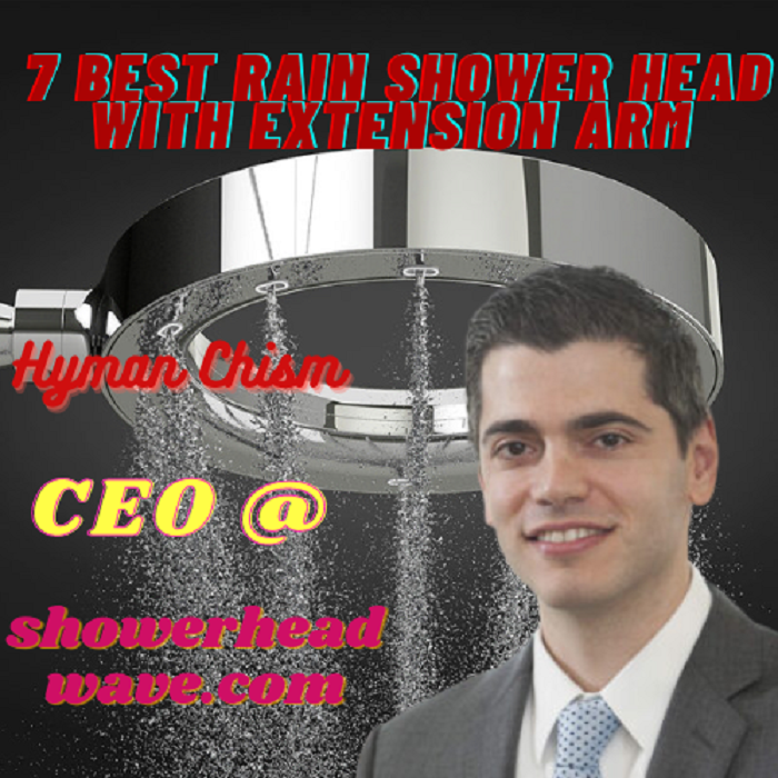 Best rain shower head with extension arm